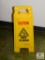 Rubbermaid Wet Floor Sign