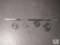 Weight bar set - with weights - includes (2) each 10, 7.5, 5 and 2.5 lbs with bar clamps