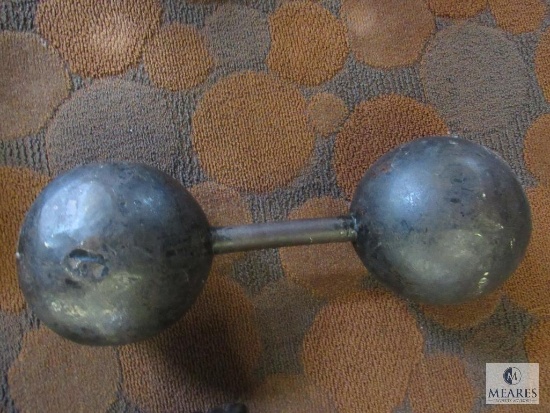 Strong Man Vintage Metal 90-pound Dumbbell