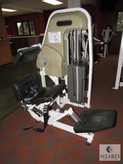 Nautilus Lower Back Weight Machine with 250-pound weight stack