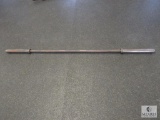 Olympic steel weightlifting bar - 45 pounds