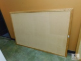 Large Wood Framed Corkboard 6 x 4