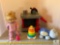 Lot of Assorted Children?s Toys, V-Tech Little Critter Soothing Starlight Hippo, Fisher Price