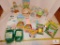 Large Lot of Assorted Easter Decorations, Easter Bunny, Egg Decorator Kit, Figurines - See photos