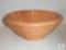 Large Vintage Solid Wood Shefford Stratagroup Beehive Salad / Mixing Bowl