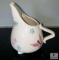 Vintage Hull Pottery Butterfly Ivory Pitcher Teapot 1318 or planter