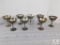 Lot of 8 Solem Silver Plate Goblets from Salem, Portugal