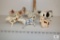 Lot Vintage cow creamers