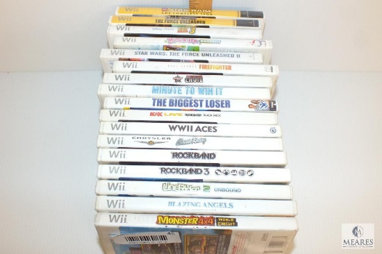 Wii Games, Monster Truck, Star Wars, RockBand, Firefighter, Hello Kitty and more