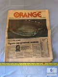 Greenville News Clemson Tigers Orange Bowl Special Newspaper - Printed on December 29, 1981