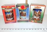 Budweiser Collectors Holiday Beer Steins