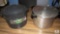 Lot of (2) Large Stock Pots and (1) Pressure Cooker