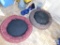 Lot of Dog / Animal Beds, Bowls, Feeders, And Leashes