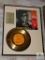 Elvia Presley Gold Plated Record 1 Millon Seller Framed album