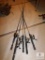 Lot of (5) Fishing Rods and Reels Zebco, Mantis and more brands