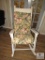 White Wood Rocking Chair Indoor or Outdoor