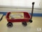 Lot Little Red Wagon doll size toy and (2) Vintage Roy Rogers Yo-yo's