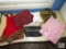 Lot Ladies Scarfs, Santa Hats, Clutch Purse, and New Momma Nightgown set