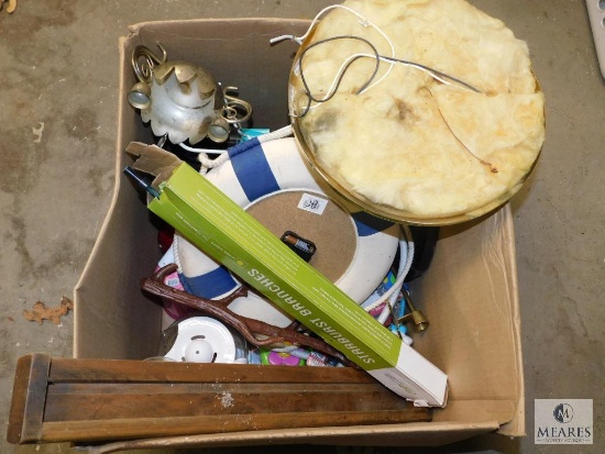 Lot of Home Decorations & Assorted New Travel Cups, Candle Holders, Garden Light, Light Fixture