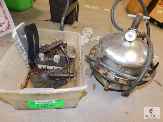 Vintage Brake Bleeder and tool accessories