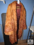 Engel Fetzer Vintage Ladies Fur Coat possibly Fox or Mink Fur