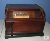Concert Roller Organ Antique Wooden Music Box