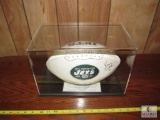 NY Jets Vinny Testaverde #16 Signed Football with Case & Certificate of Authenticity