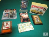 Lot Nascar Darrell Waltrip Collectibles Figurines, Autographed Plaques, Model Car, and more