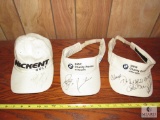 Lot of (3) Signed Autographed Golfers Hats BMW Charity