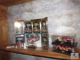 Lot assorted Nascar Die Cast Cars and Darrell Waltrip Limited Edition Series