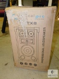 Technical Pro VRTX8 Professional Loudspeaker 600 watts 8
