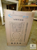 Technical Pro VRTX8 Professional Loudspeaker 600 watts 8