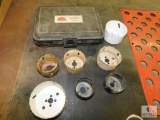Lot of Various Hole Saws