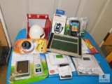 Lot of Thermostats, Electronic Thermometers, Alarm Clock, Brinks Timer
