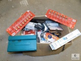Lot assorted Light Bulbs, Pedometers, Thermostats, chargers, HDMI Cables and more