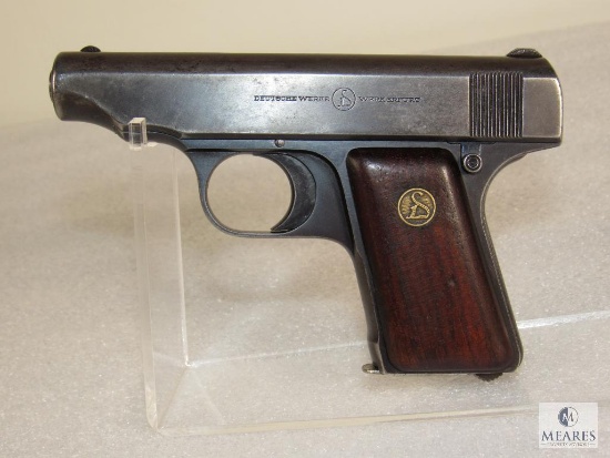 Deutsche Werke Rare 6.35mm Semi-Auto Pistol