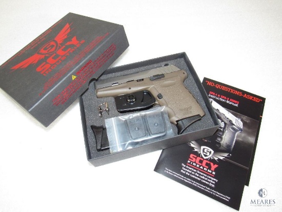 New SCCY CPX-2 9mm Semi Auto Pistol TTDE Flat Dark Earth