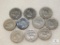Lot of 10: 1940s Canadian Nickels