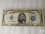 1934-D $5.00 US Silver Certificate