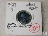 1943-S Steel Wheat Cent