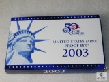 2003 US Mint Proof Set