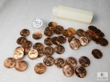 Roll of (50) 1960 Lincoln Cents UNC