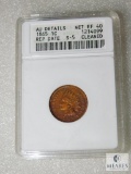ANACS graded 1865 Indian Head Cent EF-40 - Cleaned