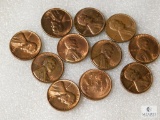 Group of BU Wheats includes a couple of 1955-S