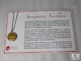 Sacagawea Necklace with Historic Information