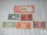 Group of Old Foreign Currency