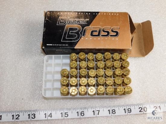 38 Rounds Blazer Brass .45 Auto 230 Grain FMJ Ammo