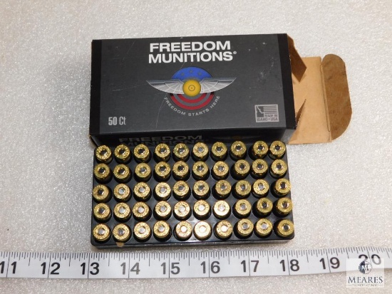 50 Rounds Freedom Munitions 9mm Luger 115 Grain RN