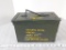 Empty military ammo container