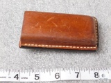 Single Bianchi leather 1911 mag pouch or single stack mags